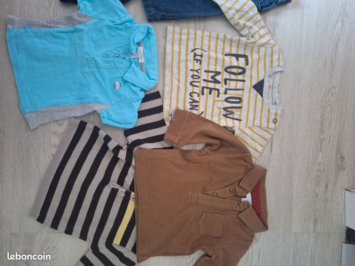 Lot de 12 vêtements printemps-été Garçon 3 mois - photo numéro 4