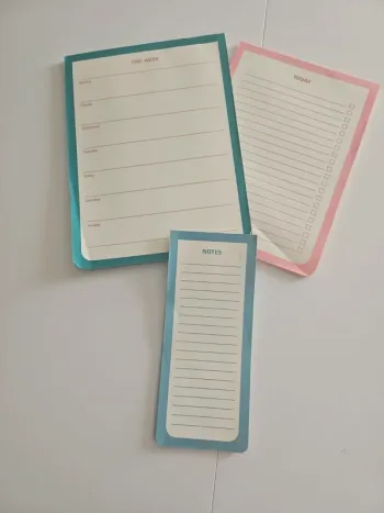 Lot de carnets détachables