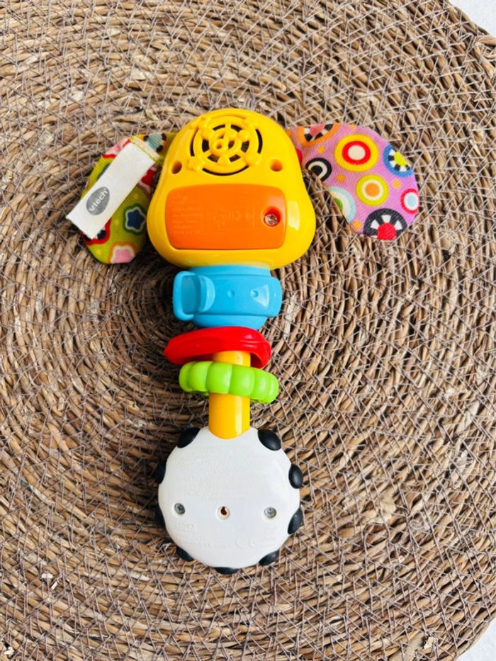 Jeux 👣 vtech, lot, p'tit tambourin et hochet p'tit chien - photo numéro 5
