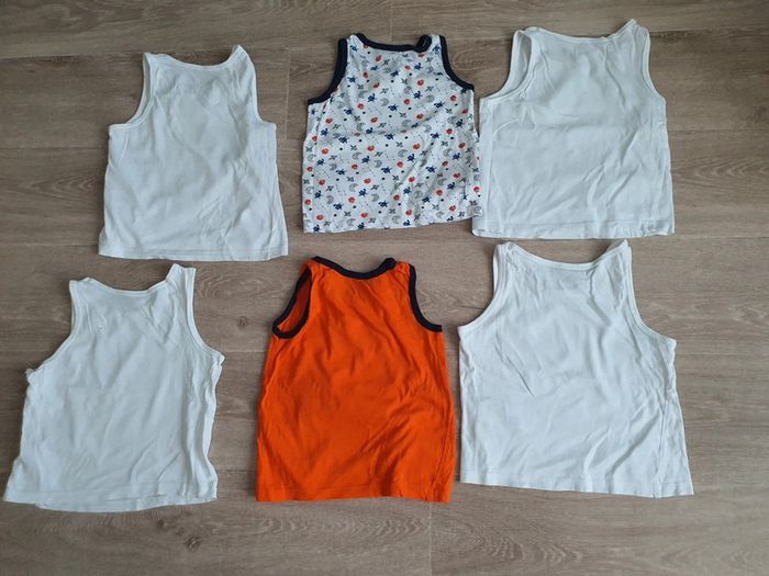Lot de 6 débardeurs garçon taille 3-4 ans - photo numéro 5