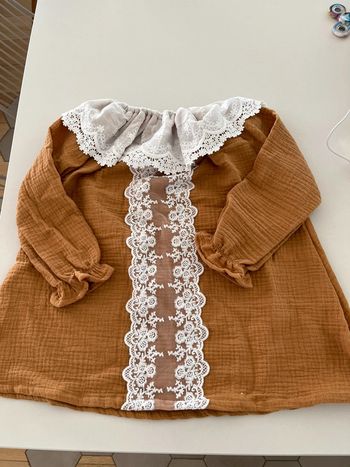 Robe camel créatrice