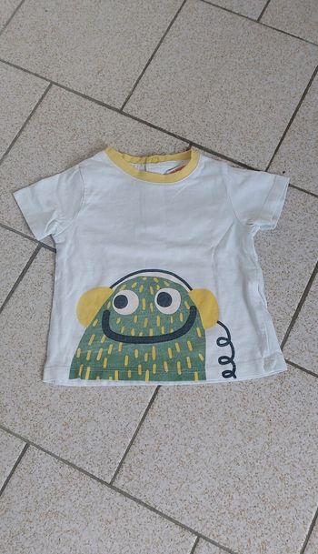 T-shirt bébé garçon 6 mois du pareil au même