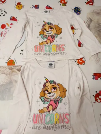 Tee shirt paw patrol taille 5 ans