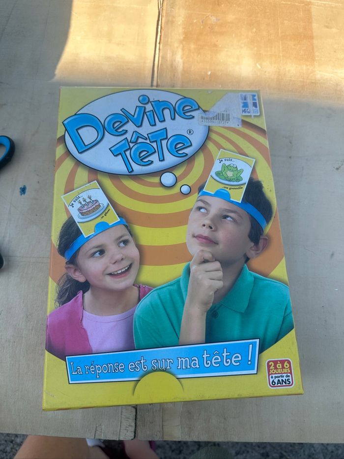Devine Tête jeux de société