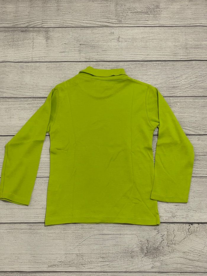 Kiabi - t shirt col roulé - Vert - 5 ans - photo numéro 2