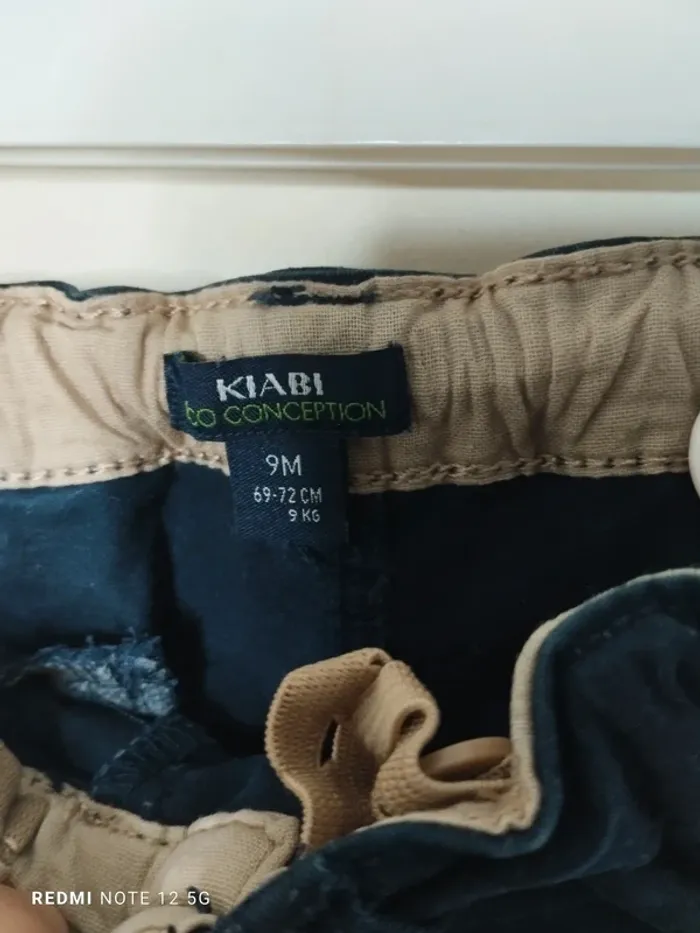 Short chino taille 9 mois - photo numéro 3