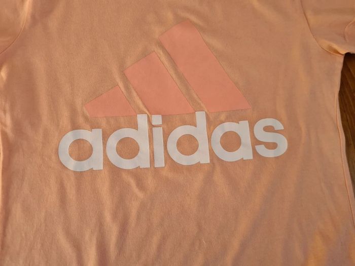 T-shirt manches courtes Adidas rose - photo numéro 4