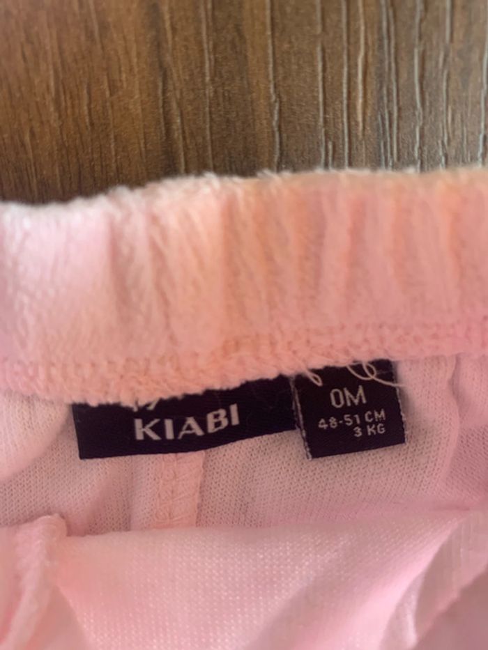 Ensemble Kiabi pyjama naissance fille rose - photo numéro 3