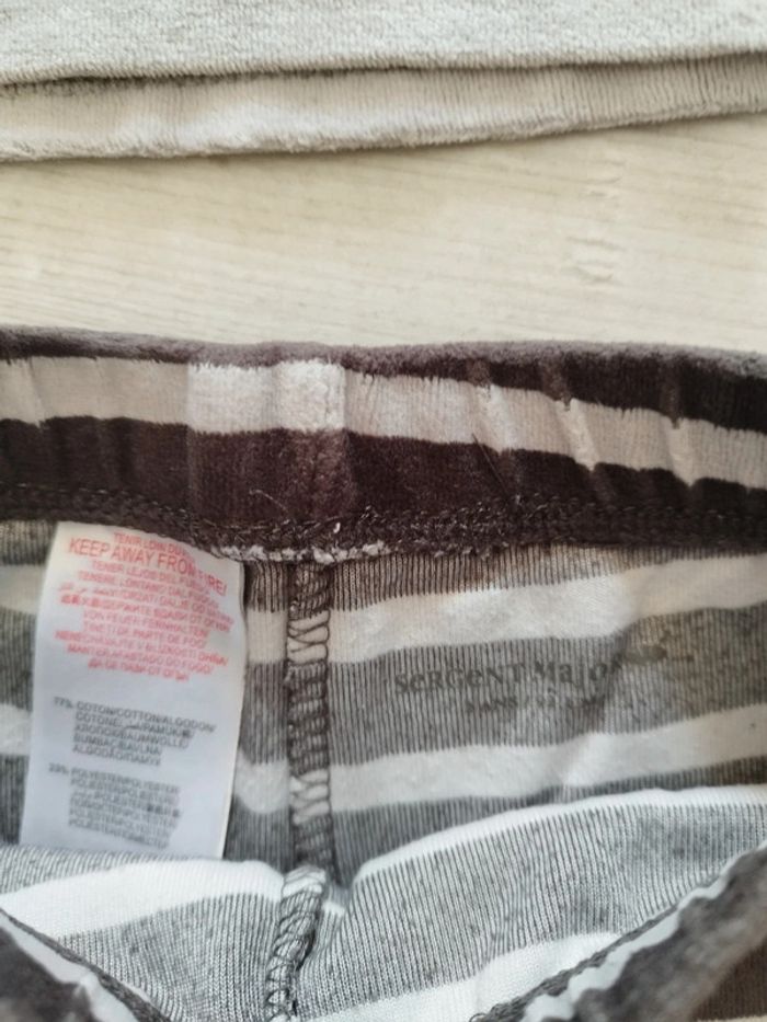 Très joli pyjama velours deux pièces Sergent Major taille 2 ans - photo numéro 6