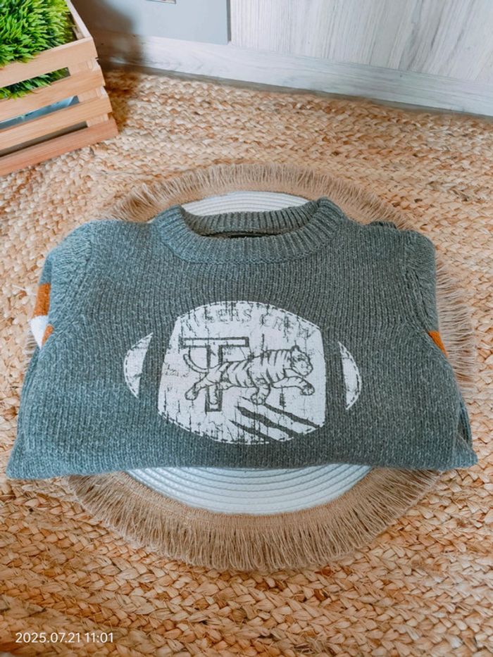 Pull 8 ans col rond épais - photo numéro 5
