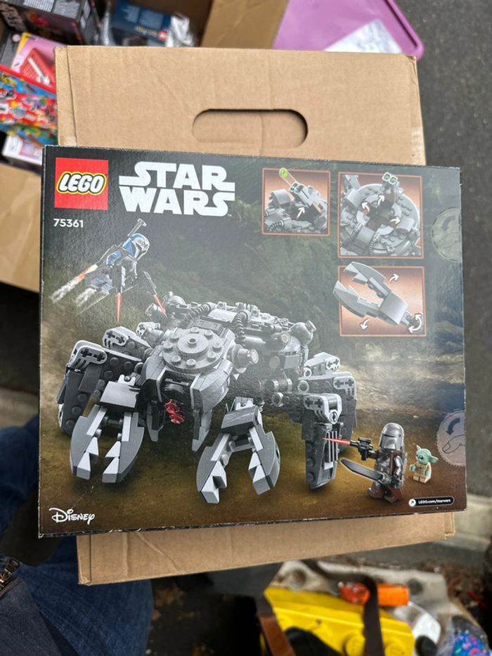 Set Lego Star Wars Spider tank 75361 scellé