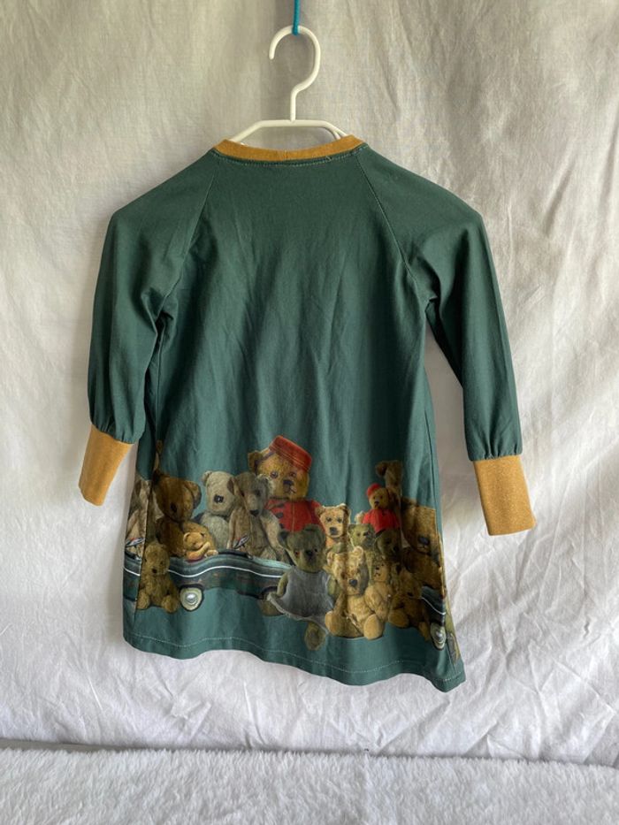 Robe verte ourson 6 ans - photo numéro 4