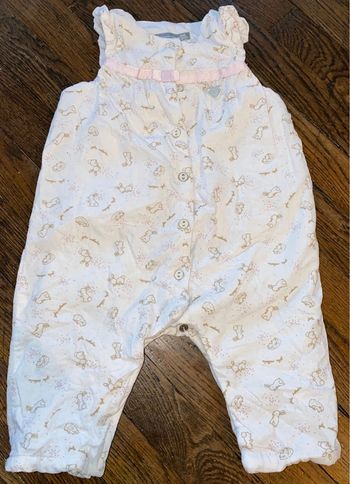 Salopette velour sergent major 6 mois