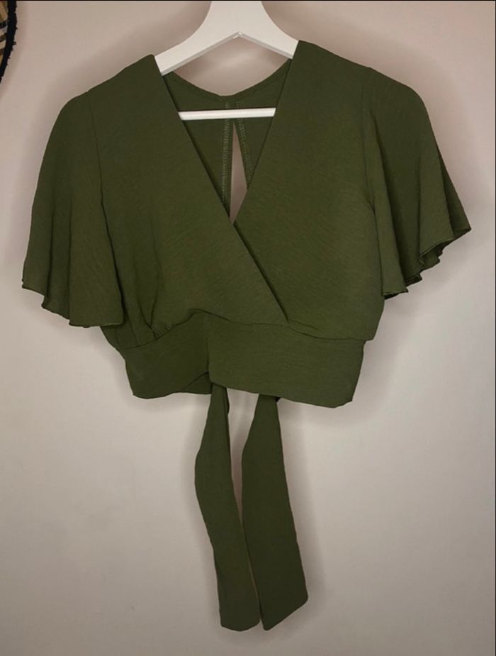 Emsemble Haute et bas kaki - photo numéro 2