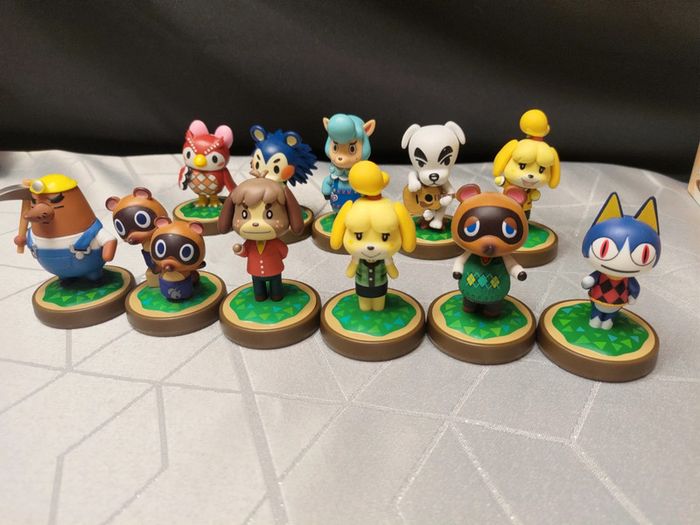 Lot de 11 figurines amiibo animal crossing - photo numéro 4