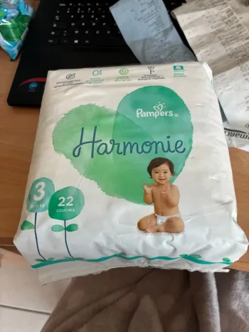 Couche Pampers harmonie
