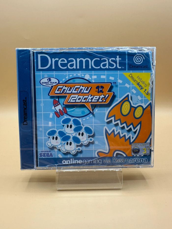 Jeu CHUCHU ROCKET! Pour Sega Dreamcast - Version Japonaise 2000 Avec Dreamkey, Bon état