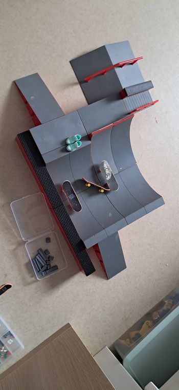 Tech deck rampe et skate