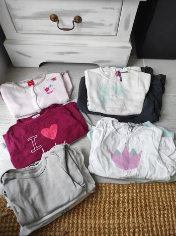 Lot vêtements fille 18 mois