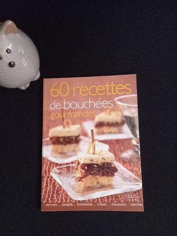 Livre recettes bouchées gourmandes