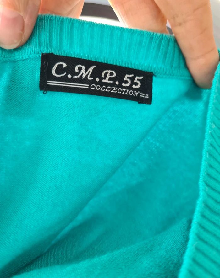 Tee-shirt bleu turquoise taille 36 - photo numéro 4