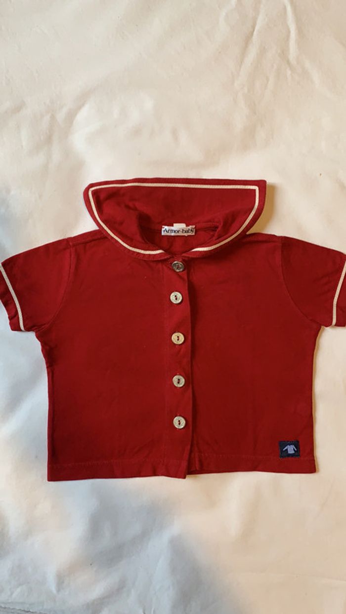 T-shirt marin amor baby