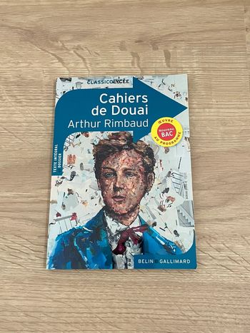 Livre Les cahiers de Douai de Rimbaud