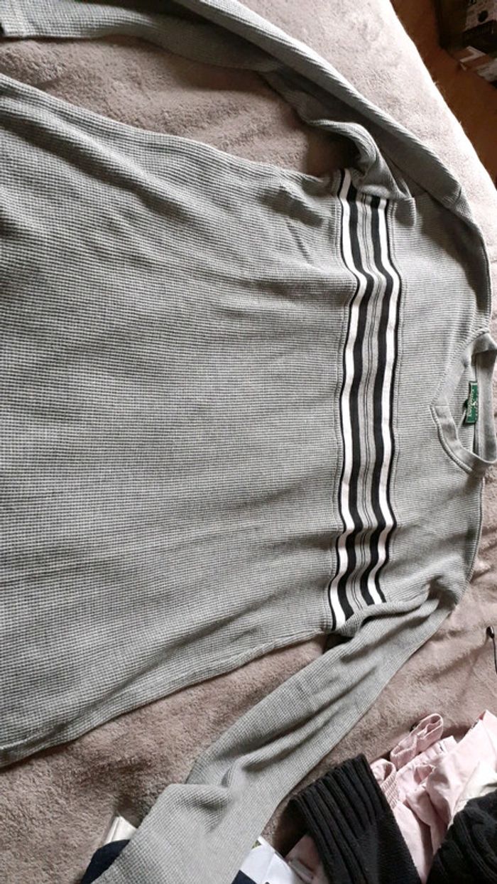 Pull gris - photo numéro 4