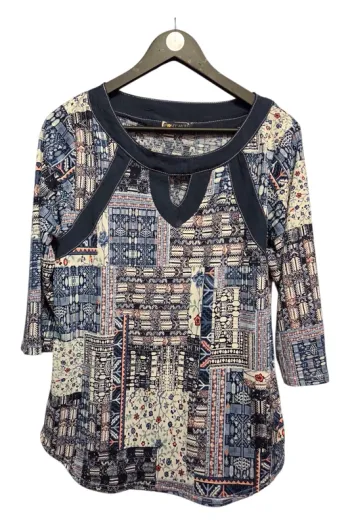 Blouse manches 3/4 extensible Pom'Cajou T42