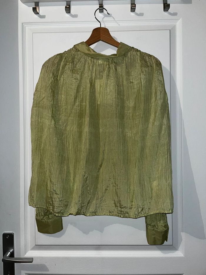 Chemise verte, taille L - photo numéro 4