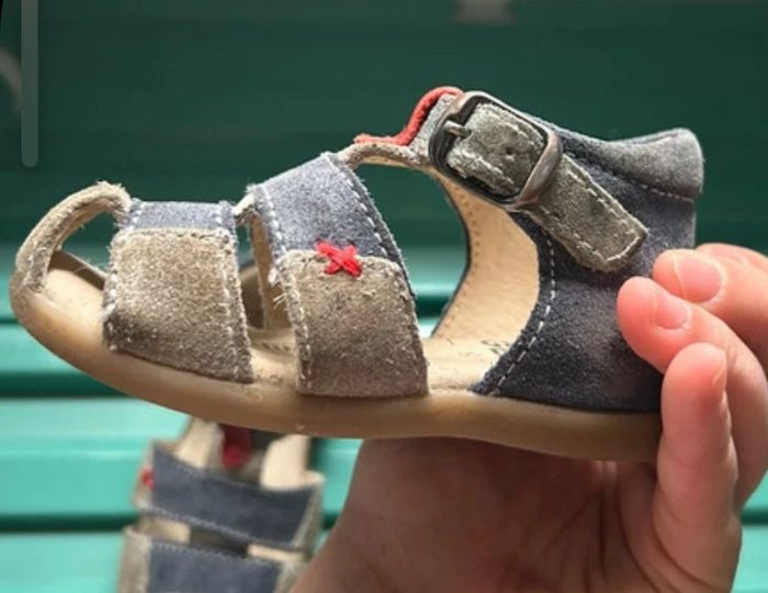 👣 Sandales bébé cuir – Taille 19 – Gémo - photo numéro 9