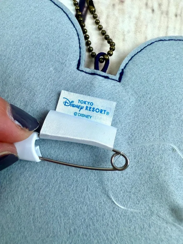 Badge en tissu Mickey Soaring grand opening - Tokyo Disneyland import Japon - photo numéro 8