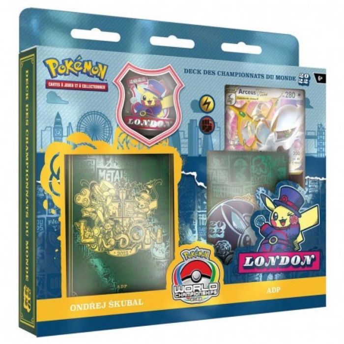 Deck des championnats du monde 2022 cartes pokémon adp
