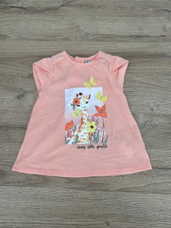 T-shirt manches courtes bébé fille taille 3 mois Zeeman 