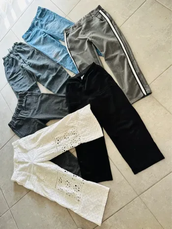 Lot pantalon fille
