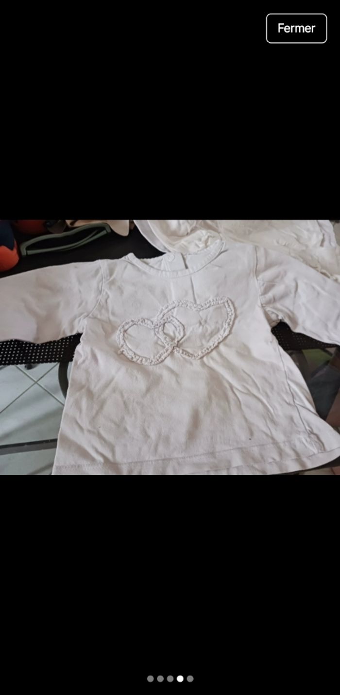 Lots tee short manche longue taille 12 mois - photo numéro 4