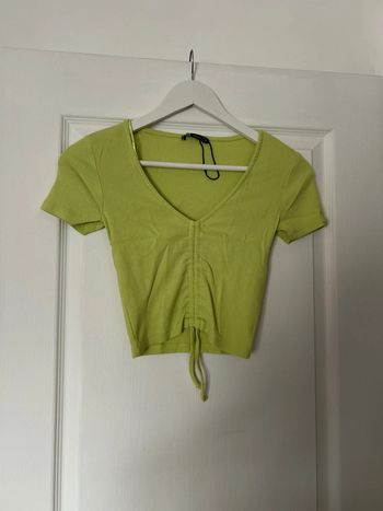Top vert anis Zara
