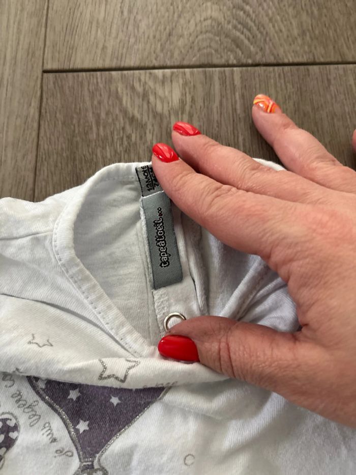 T-shirt manches longues 12 mois - photo numéro 3