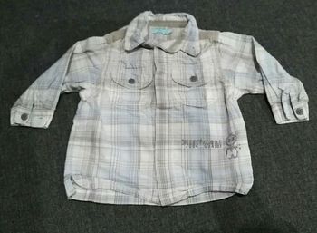 Chemise manches longues - 6 mois