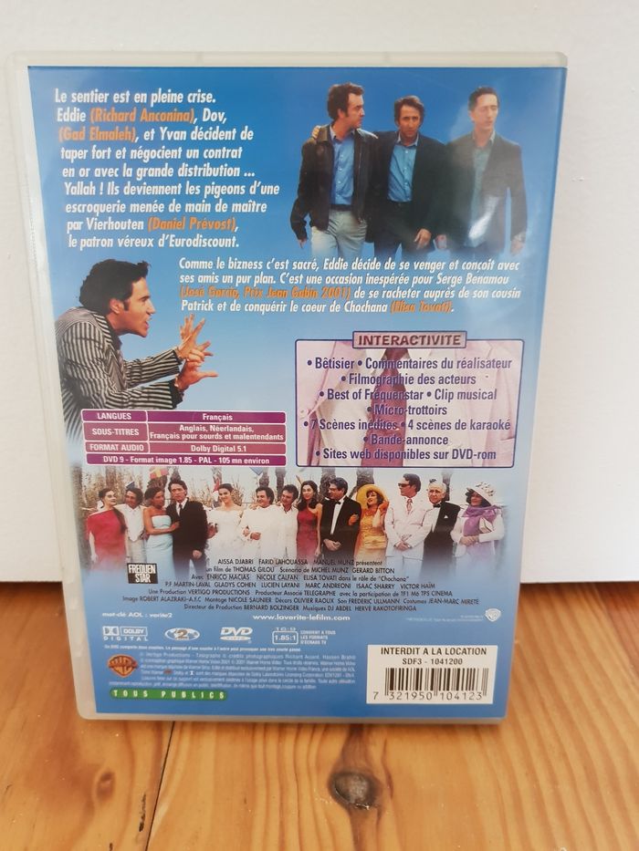 DVD La vérité si je mens 2 - photo numéro 2