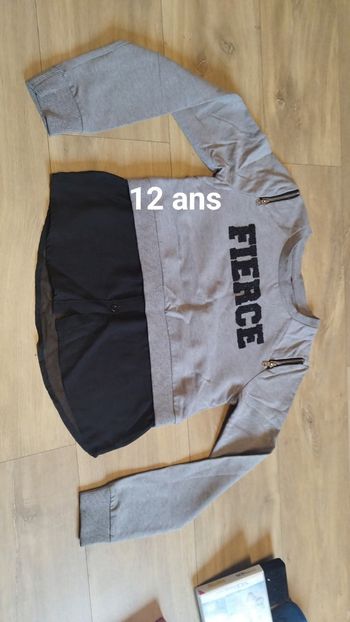 Pull fille taille 12 ans 