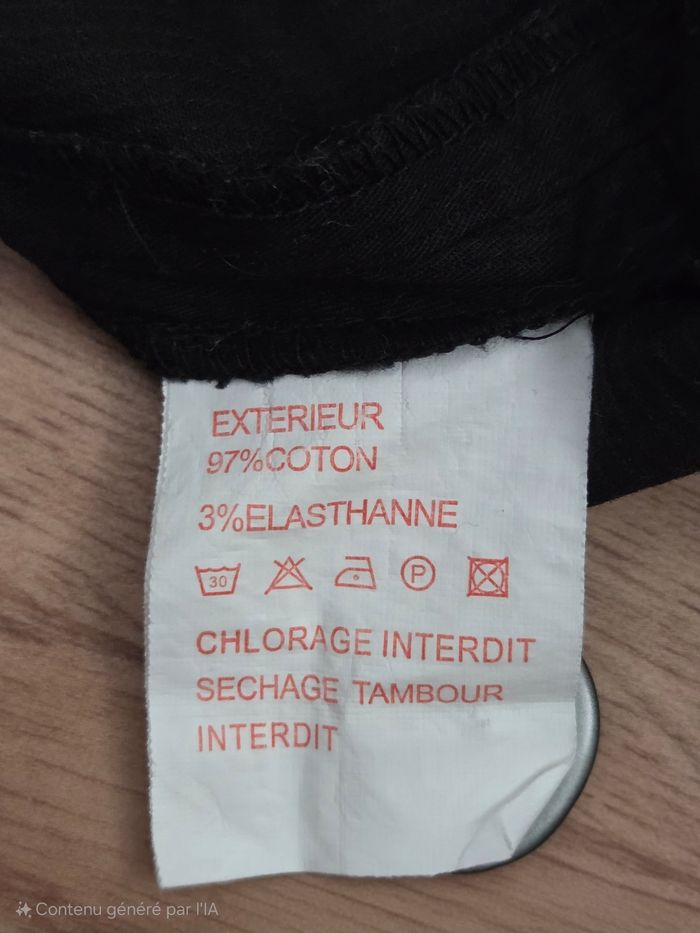 Veste Dorotennis noire taille 40 - photo numéro 4