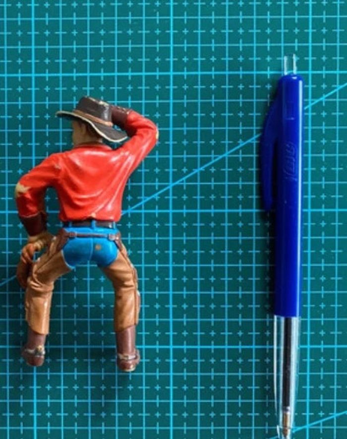 Figurine Bully Cowboy BUL80673 - PVC Papo Schleich - photo numéro 2
