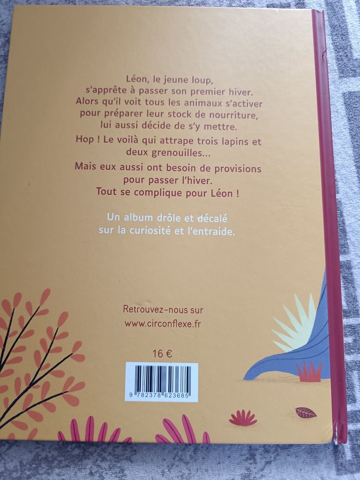 Livre "les drôles de provisions de Léon" - photo numéro 2