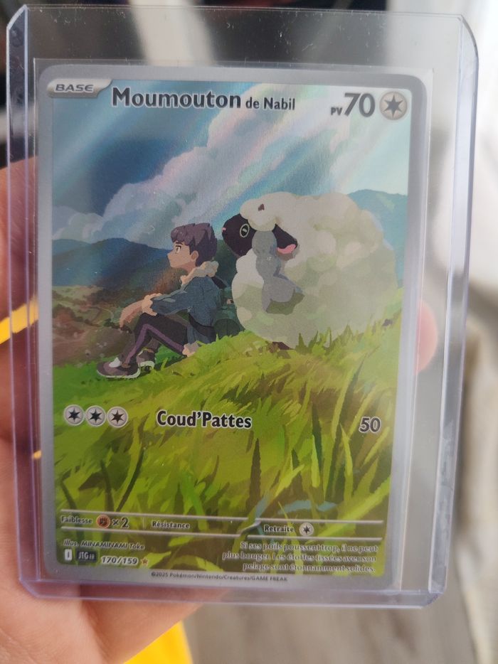 Carte pokémon moumouton 170/159