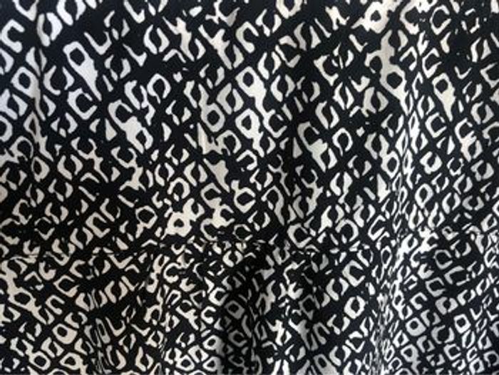 #blouse #scottage #taille 5 #noirblanc #perles - photo numéro 7