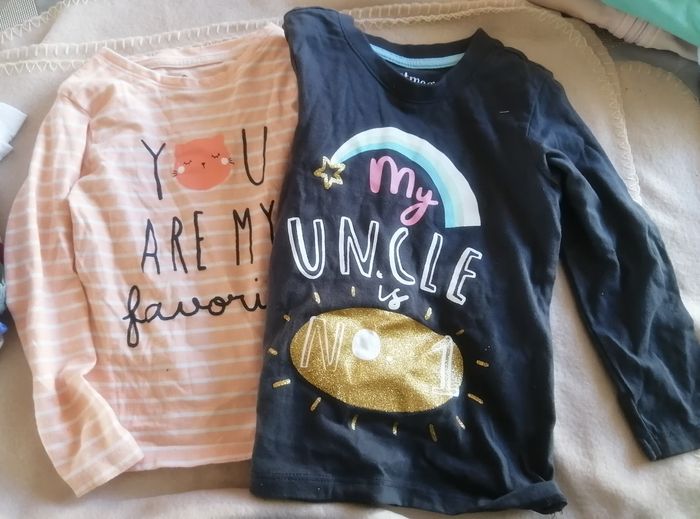 Lot de 2 t-shirts manches longue