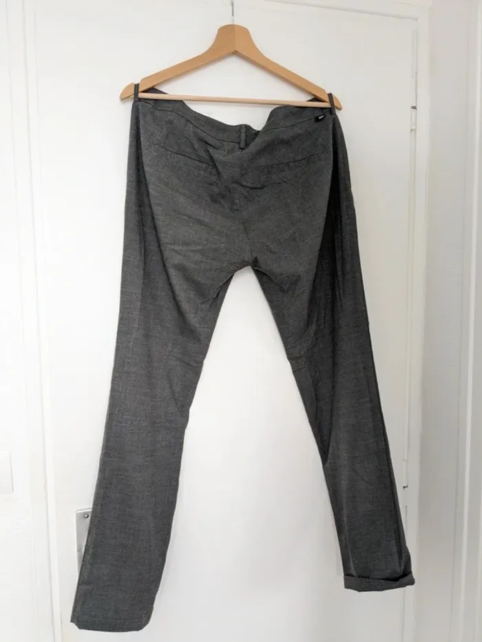 Pantalon tailleur droit - photo numéro 3