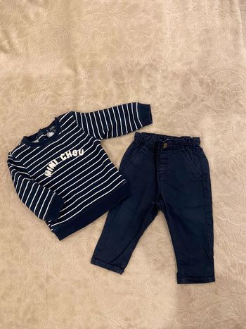 Ensemble 12 mois garçon