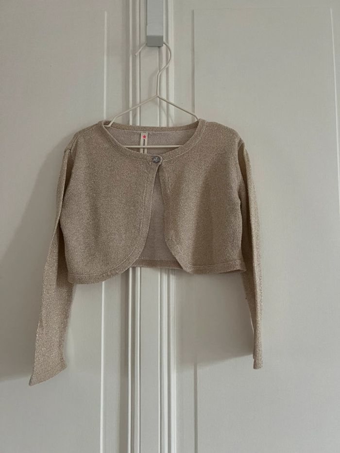 Ensemble robe dorée Petit Bateau 24 mois - photo numéro 5